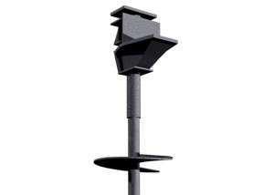 a helical pier
