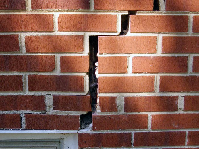 Brick Wall Crack Repair