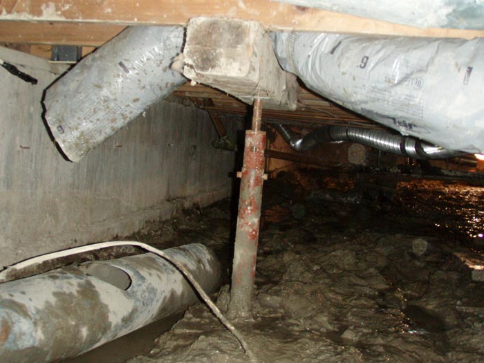 Crawl Space Support Systems SmartJack Crawlspace Floor Joist Lift